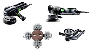 Festool RENOFIX RG 80 E зачистной фрезер выставка mitex 2013
