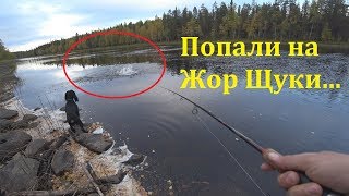Рыбалка в Карелии Осенью. ЖОР Щуки. Глухие места.