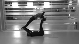 Дебютное выступление ACROYOGA UFA Наталья и Денис