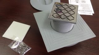 Обзор чешского трапа для душа с сухим затвором Ravak SN501