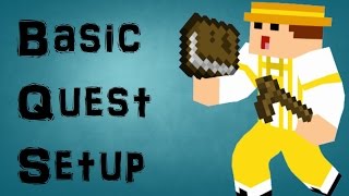 Minecraft Tutorial: Custom Npcs "Basic Quest Setup"