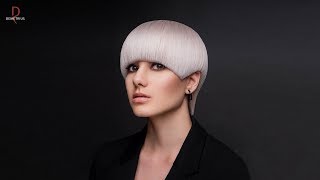 SASSOON DEMETRIUS | Стрижка Сессон на короткие волосы | Женская текстурная стрижка Сассун | Сэссун