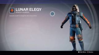 Destiny Hunter: Long Tomorrow 9G ALL SHADERS Full Set PS4 Exclusive Armor