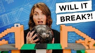 LEGO Bridge Challenge: WILL IT BREAK?! - REBRICKULOUS