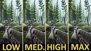 Escape From Tarkov | GTX 1050 Ti | i5-7400 | 8 GB RAM | Low vs. Medium vs. High vs. Ultra | 1080 p