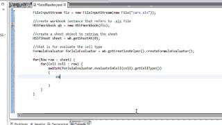 Java - How to read excel file using Apache POI