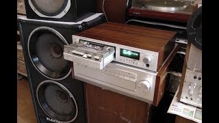 Магнитофон радиотехника со связкой Yamaha