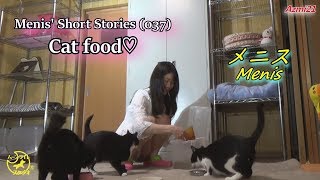 Menis' short storise (037) Cat food