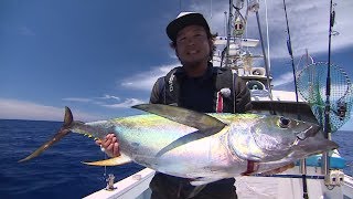 【釣り百景】#200 大型キハダ捕獲！久米島遠征２日間の記録