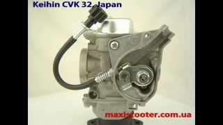 Карбюратор Keihin CVK 32, Japan. Обзор 360 градусов! 1080p HD