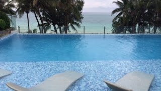Boracay Uptown Resort Pool Overview White Beach Station 2 Boracay Island by HourPhilippines.com