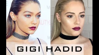 Gigi Hadid Inspired Makeup Tutorial ll Makeup by Anastasia