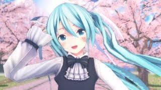 【MMD】『愛言葉Ⅲ（DECO*27）/Ai Kotoba Ⅲ』by つみ式初音ミク【1440p】