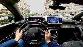 New PEUGEOT 2008 (2020) - POV test drive (GT Line Blue HDi 130 HP EAT8)