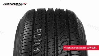 Обзор летней шины Yokohama Geolandar SUV G055 ● Автосеть ●