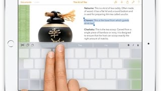 IOS 9 - Cursor Controlling Keyboard Aiming Quicker & Easier Interface
