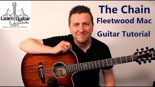 The Chain - Acoustic Guitar Tutorial - Fleetwood Mac - Drue James - Part 1