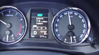Test drive new 2015 Toyota Corolla. 1.6 liter Valvematic and automatic. Years 2015 to 2019 ( E160 )