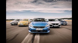 Kia Ceed vs Volkswagen Golf vs Honda Civic vs Opel Astra vs Renault Megane