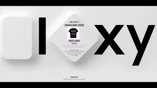 Samsung Unpacked 2020 Media Registration BTS