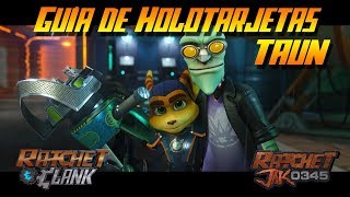 Guía de Holotarjetas TAUN de Ratchet & Clank PS4 (PS4 RYNO Holocards)