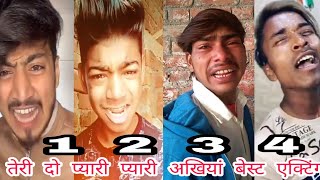 Teri pyari pyari Do pyAkhiya TiK TOK challenge | Mr Faisu 07 | Sagar Gowwami