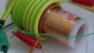 Mini Kapanadze resonator - 12V LEDs Lamp with only HV at 4.5 - 100% light
