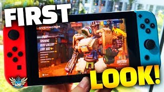 Overwatch Nintendo Switch Gameplay - FIRST LOOK!