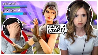 Pokimane x TSM Myth Duo is OVER! Fortnite Squads ft. Valkyrae & TSM Chica