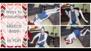 Ways to Encourage a Breech Baby to FLIP!