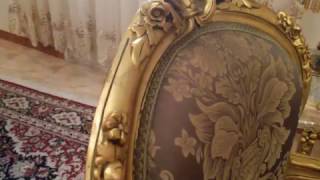تنظيف الصالون المذهب او الفضى التنظيف الدورى...القماش والمذهب.. بسهوله وشطاره