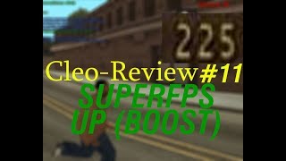 FPS up / ФПС ап / SUPERBOOST FPS (Cleo-Review #11) GTA SAMP
