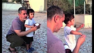 Aamir Khan And Son Azad Flying Kite - Watch Video
