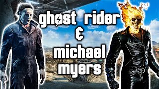 Fallout 4 Mods - Micheal Myers And Ghost Rider Outfit Mods - No Commentary
