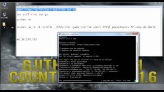 How To Open CS 1.6 Server Linux 2016