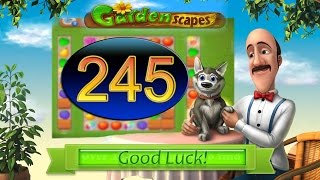 Gardenscapes 245 level Walkthrough