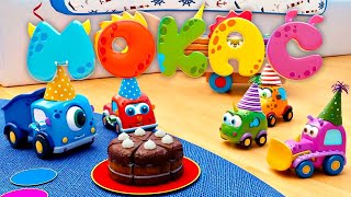 Развивающие мультики для малышей Машинки Мокас - Сборник 3
