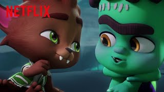 Frankie gets help from his Friends | Super Monsters | Netflix Jr