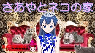 HUGっと！プリキュア★かわいい 着せ替え  ごっこ ☆さあやとネコと家☆Hug tto Precure ☆Rijina and cat house☆