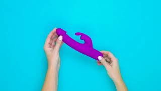 Slimline Realistic Rechargeable Rabbit Vibrator | Happy Rabbit