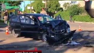 ДТП у Нововолинську: "Део Ланос" врізався у вантажівку