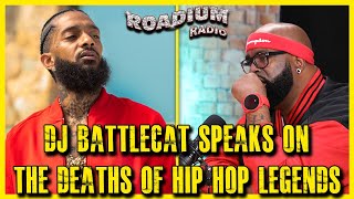 BATTLECAT SPEAKS ON THE DEATHS OF HIP HOP & RAP LEGENDS
