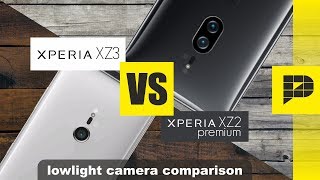 Xperia XZ2 Premium VS Xperia XZ3 - Sony lowlight camera battle