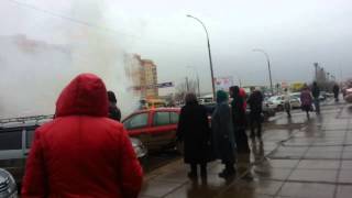Пожар подземки на остановке 32 комплекс