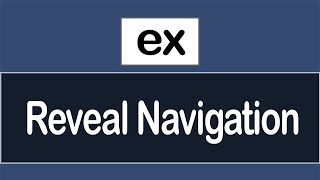 ( HTML || CSS ) Smooth Hover Effect to Reveal Navigation Menu --- كشف النافبار عند تحريك الماوس