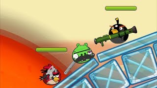 Angry Birds Ultimate Battle - TEAM 5 ANGRY BIRDS FIGHTING ALL PIGGIES