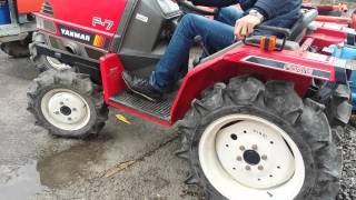 Японский мини-трактор Yanmar F7