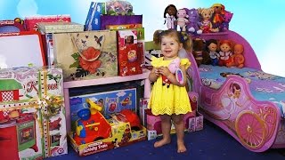 Подарки Дианы на День рождение РАСПАКОВКА