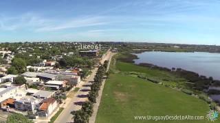 Video aéreo del Cerro de Montevideo, Uruguay Desde Lo Alto