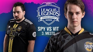 [LoL] EU LCS Spring (2018) TREĆE MESTO - SPLYCE vs VITALITY | (SRB) /w Sa1na i Hakkinen